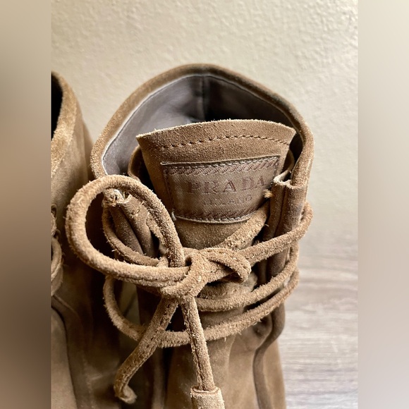 Women’s Prada Calzature Donna Siguaro Boots Size 8/38.5 Eur - Picture 2 of 9